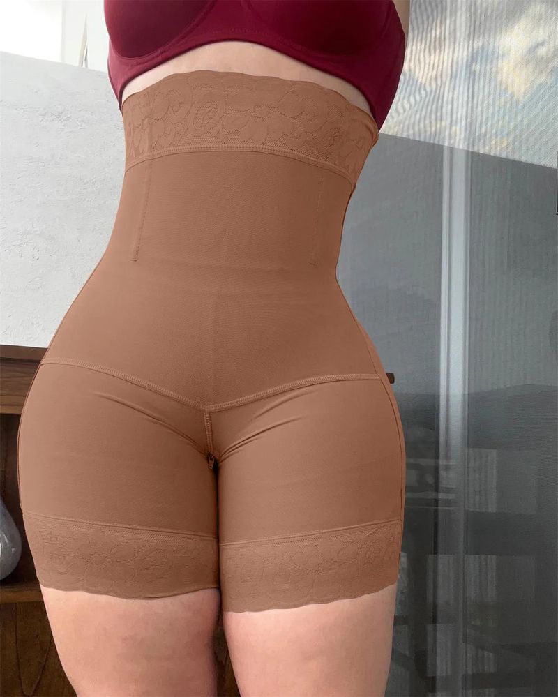 Corset monobloc de commerce extérieur Butt Lifter Shapewear Control Panty pantalon de levage de hanche transfrontalier_voghion.com