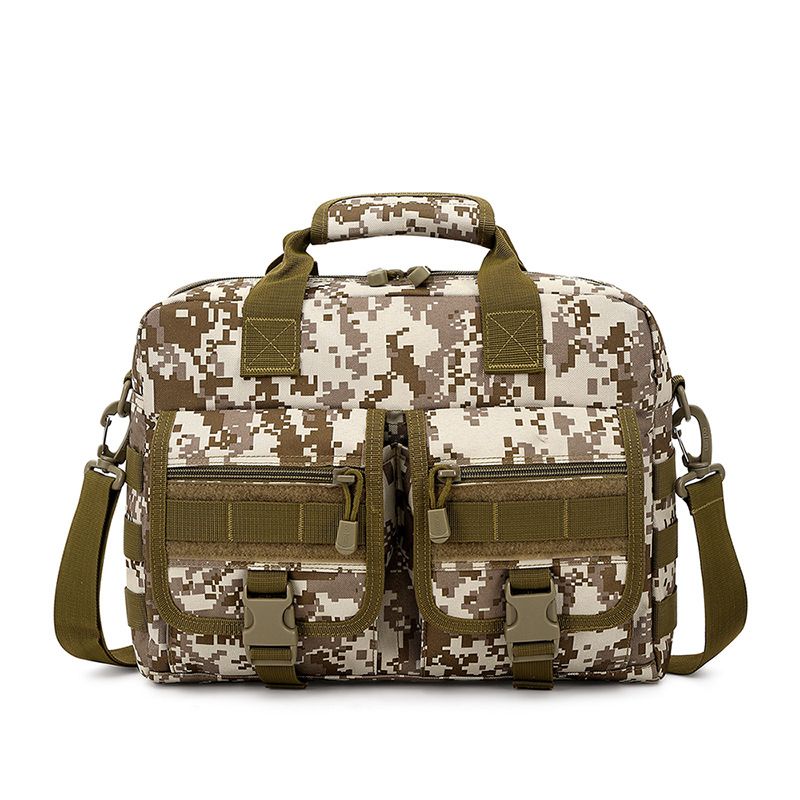 Borsa tattica da uomo, con tracolla, per laptop da 13 pollici, formato A4, con tracolla singola, borsa da lavoro orizzontale_voghion.com