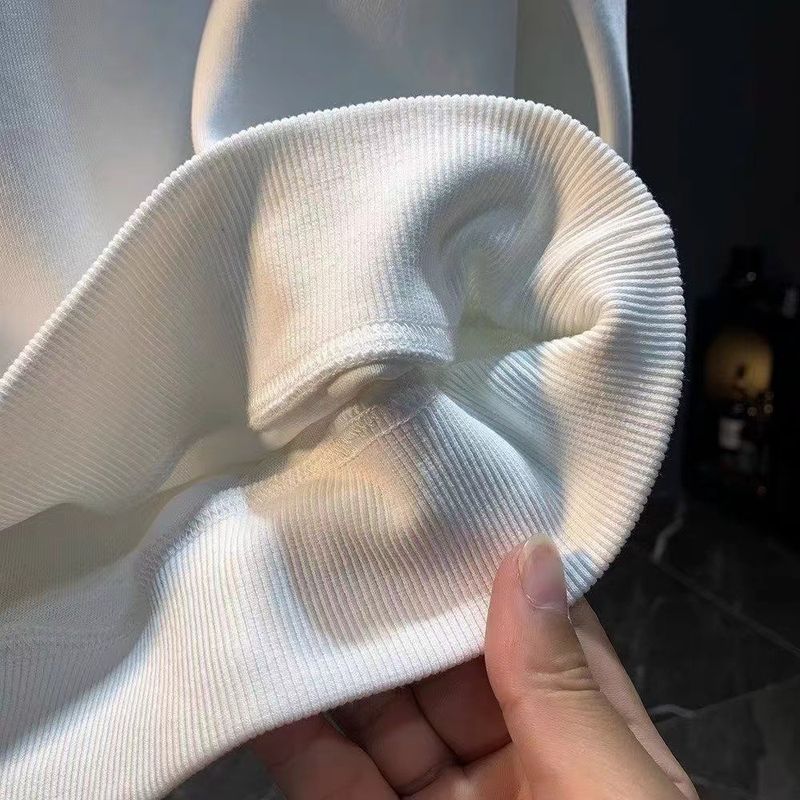 Streetwear Fleece Sweatshirt For Men – Oversized Crewneck With Cartoon Print_voghion.com