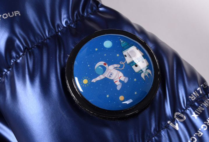 barneklær Cuhk barnedun polstret polstret jakke for barn fritidsjakke med hette polstret_voghion.com