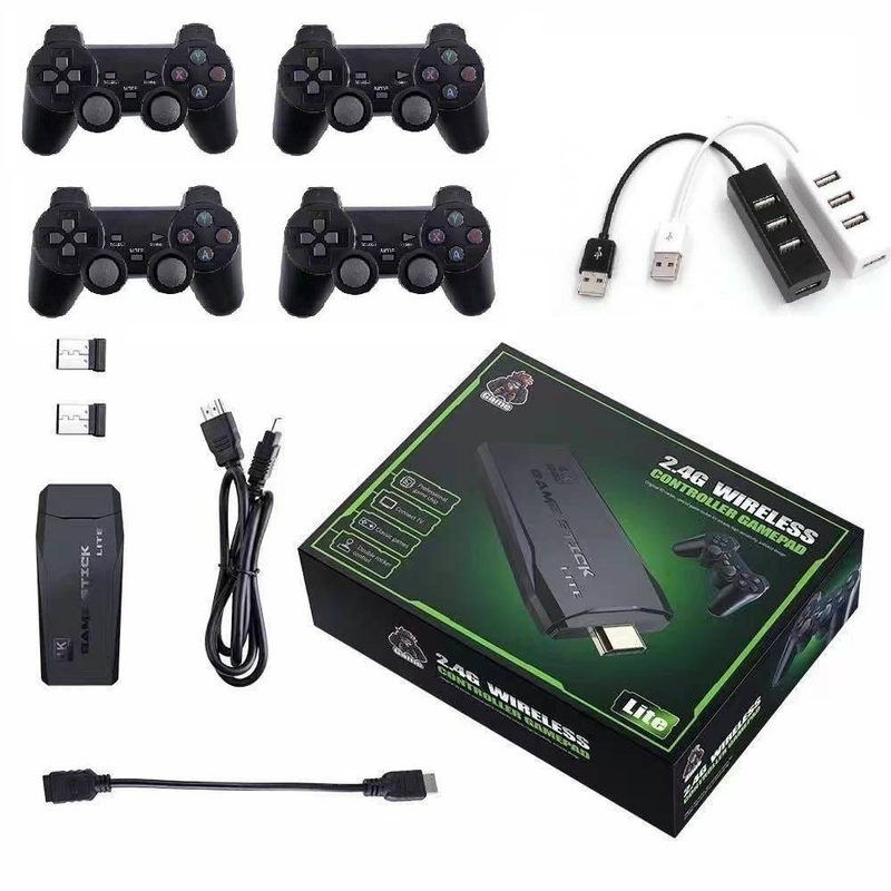 M8 HDMI Home Game Console USB TV Game Console HD Wireless Arcade Joystick Retro Game Console_voghion.com