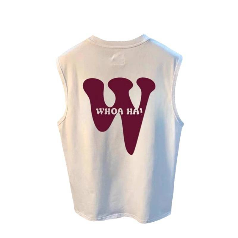 Men's Clothing brand pure cotton sleeveless T shirt men's summer new trend waistcoat sports running vest top clothes_voghion.com