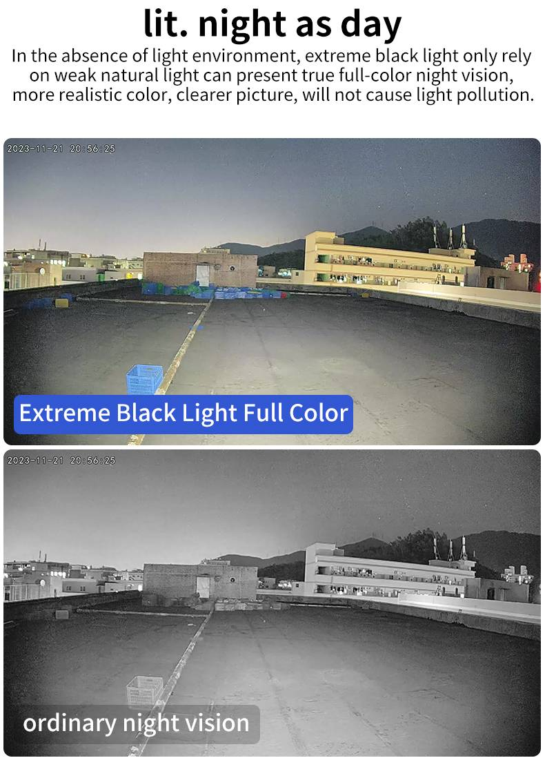 Outdoor Waterproof 4G Solar-Powered Surveillance Camera For Home Use With WiFi, Low Power Consumption, Battery, And Black Light Night Vision Monitor_voghion.com