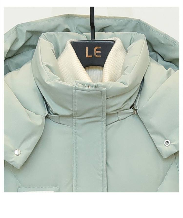 Women's Long Hooded Puffer Coat Winter Warm Oversized Parka Jacket With Pockets, Casual Streetwear Outerwear For Cold Weather_voghion.com