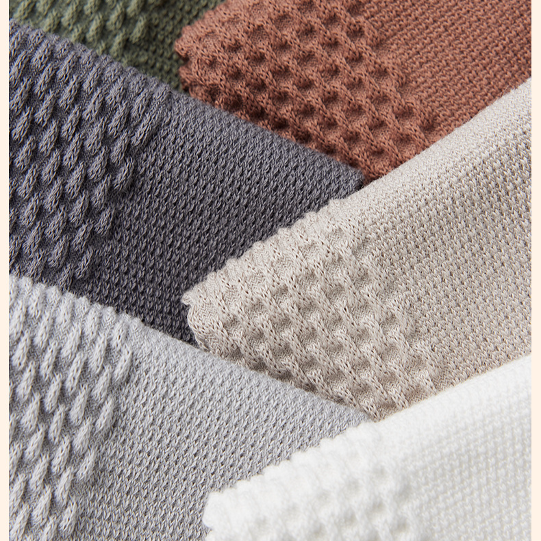 Herren-Baumwollsocken aus reiner Baumwolle, Herren-Baumwollsocken, kurze Socken, Zhuji-Socken, Sommer-Kurzschlauchsocken, antibakterielles Deodorant, Mesh, schweißabsorbierend_voghion.com
