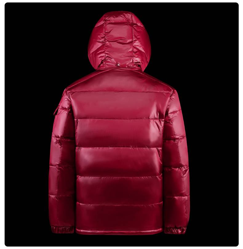 Premium Waterproof Down Jacket - 90% White Duck Feather Winter Coat With Logo Customization (Red/Black/Blue, XS-XXXL)_voghion.com
