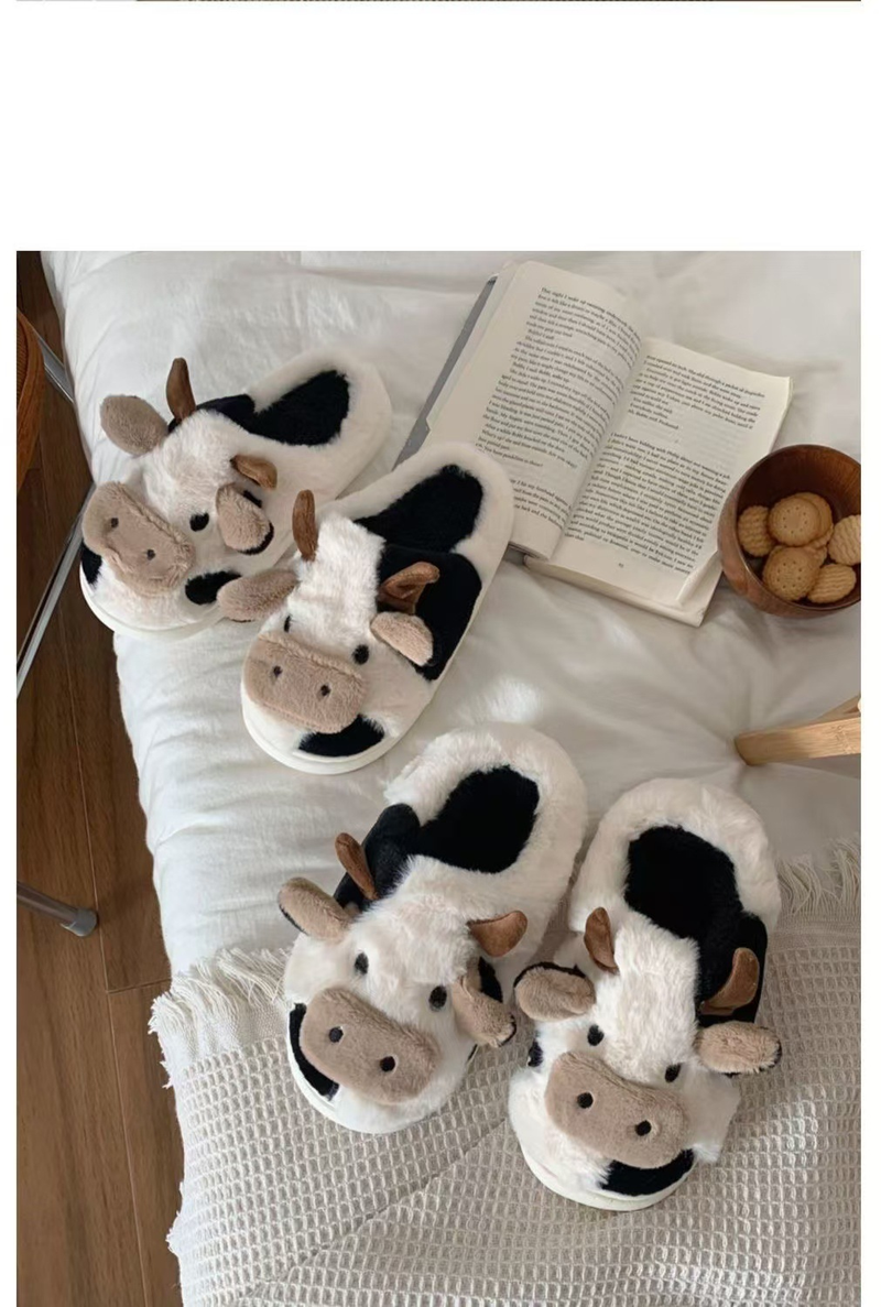 Couples' Cotton Slippers, Men And Women's Home Furry Slippers, Anti-slip Design Suitable For Both Indoors And Out._voghion.com