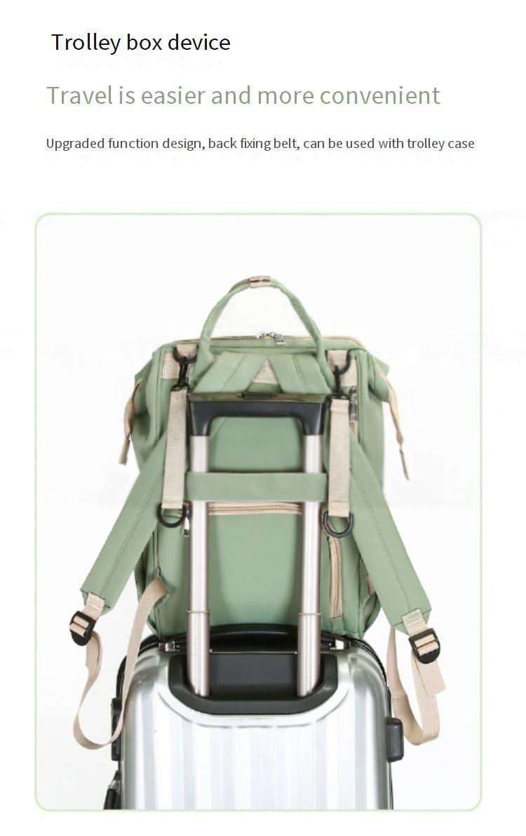 Matinny 2024 Sommer Minimalistischer Rucksack Wickeltasche für Mütter – Leichtes, antibakterielles und ergonomisches Design, stylische PU-Tasche für Babyutensilien_voghion.com