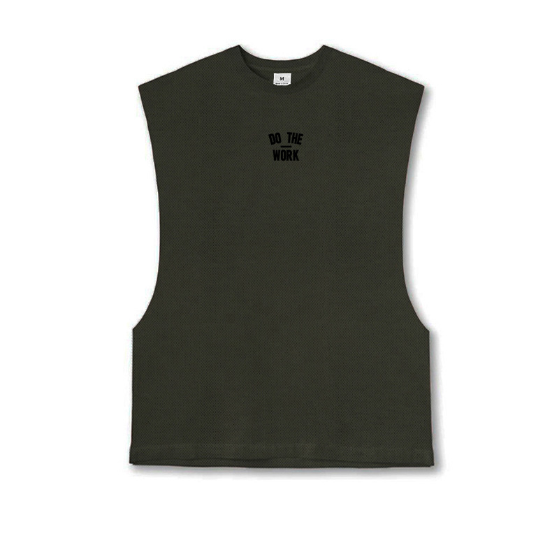 Slim Fit, schnell trocknend, Herren-Tanktop, ärmelloses T-Shirt, Fitness-Outwear, Muskeltraining, lässiges Tank-Top für Herren, Sommer_voghion.com