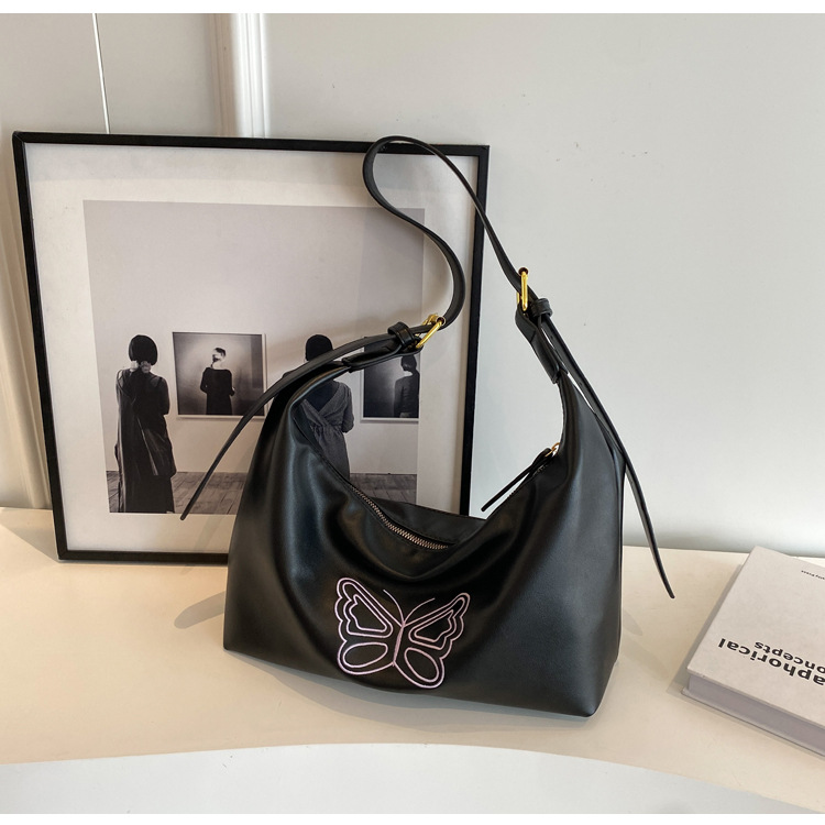 2023 Nuova borsa a tracolla alla moda Borsa sottobraccio versatile per pendolari di grande capacità all'ingrosso Borsa tote stampata moda casual_voghion.com