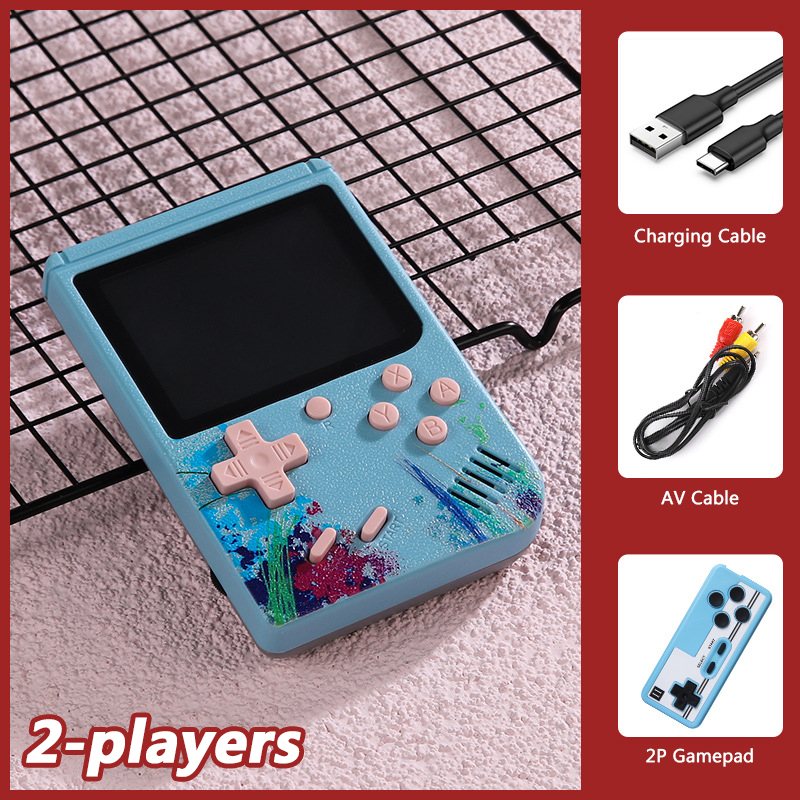 Nouvelle console de jeu portable G50, écran 3 pouces, 500 en 1, mini console de jeu vidéo de poche, rétro, nostalgique, cadeaux_voghion.com