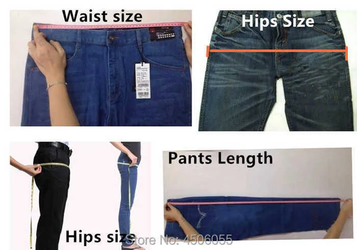 Jeans neri da uomo Pantaloni da jogging per ragazzi in denim blu denim da uomo Pantaloni da jogging per ragazzi hip-hop Harem elasticizzati Plus_voghion.com