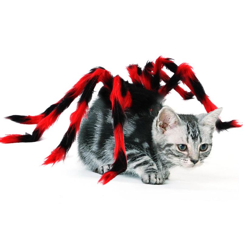 Unisex Pet Halloween Christmas Chest Back Creative Cat Dog Small Dog Spider Costume_voghion.com