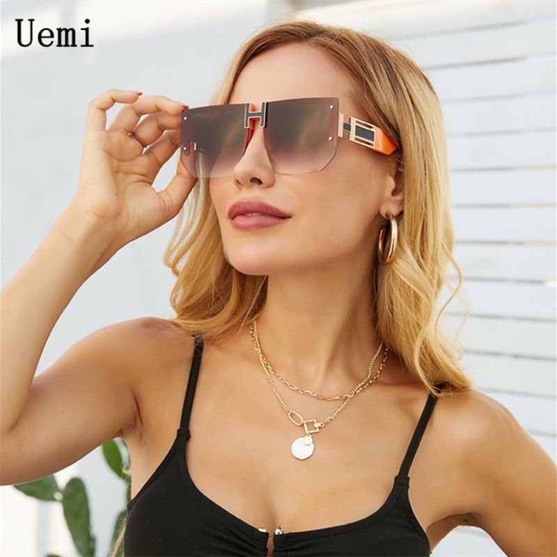 Mode Neue Mode Vintage Quadrat Sonnenbrille Für Frauen Männer Marke Retro Overside Rahmen Brille Fahren Polarisierte Brillen UV400_voghion.com