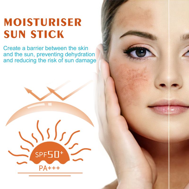 Facial Body Sunscreen Clear Sun stick Sunblock Protective SPF 50 Gel lsolation Lotion Anti sun Bleaching Whitening Sun Cream_voghion.com