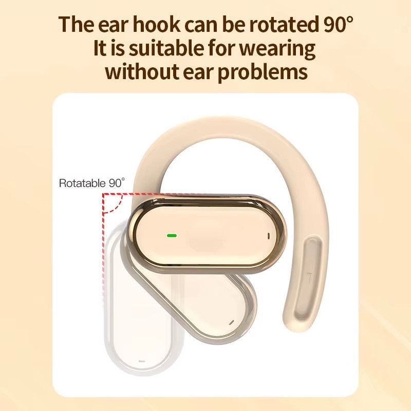 Open Ear Wireless Bluetooth Headphone 5.4 Earphones For Android & IPhone Earbuds_voghion.com