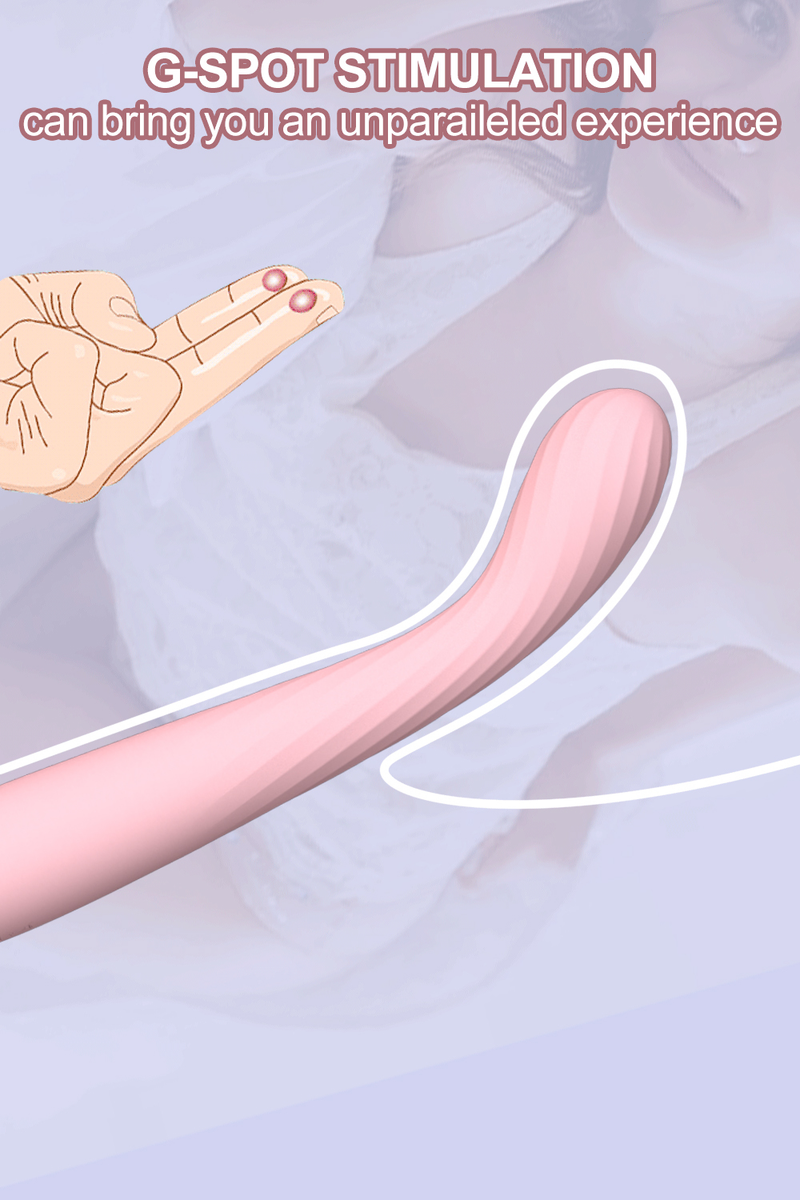 Dildo potente vibratore per punto G per donne, stimolatore del clitoride e dei capezzoli per massaggiatore dell'orgasmo, vibratore a forma di dito_voghion.com