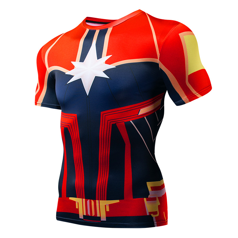 Hardloop-T-shirts voor heren 3D-geprinte Soldier Winter-T-shirts Mouwloze compressie-T-shirts voor heren Sport-T-shirts voor heren Hardlopen Training_voghion.com