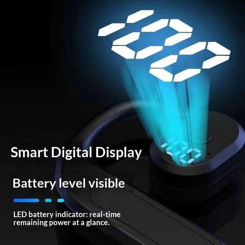 Auricolari wireless in-ear a conduzione ossea indossabili, destro e sinistro, chiamate ultra nitide, batteria a lunga durata, Bluetooth 5.4_voghion.com