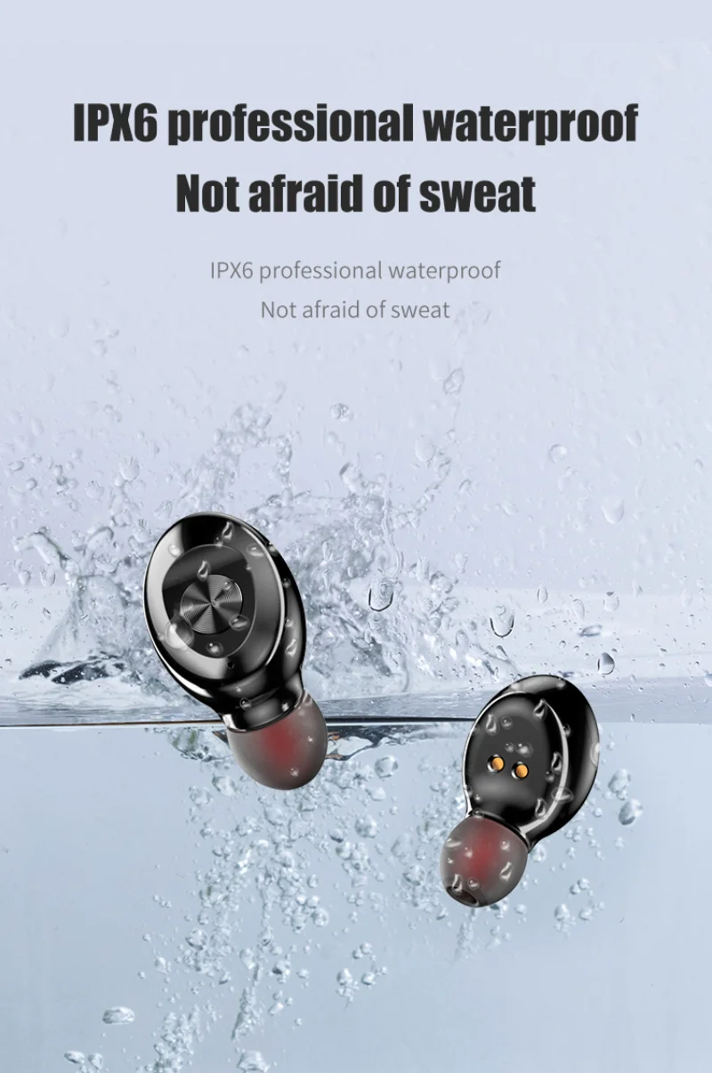 XG8 PRO TWS Digital 5.2 Bezprzewodowy zestaw słuchawkowy Bluetooth Sportowy zestaw słuchawkowy Touch Mini Bezprzewodowy zestaw słuchawkowy Bluetooth Słuchawki douszne z redukcją szumów_voghion.com