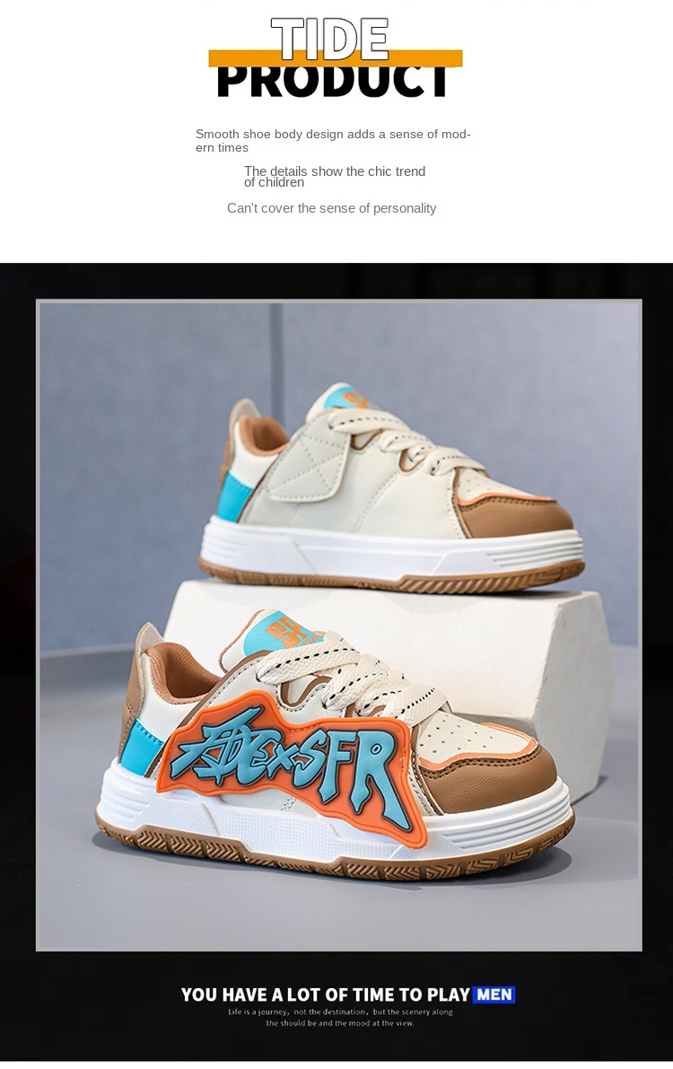 Scarpe basse, scarpe bianche piccole, scarpe casual, scarpe per bambini e bambine, scarpe per bambini grandi e quattro stagioni_voghion.com