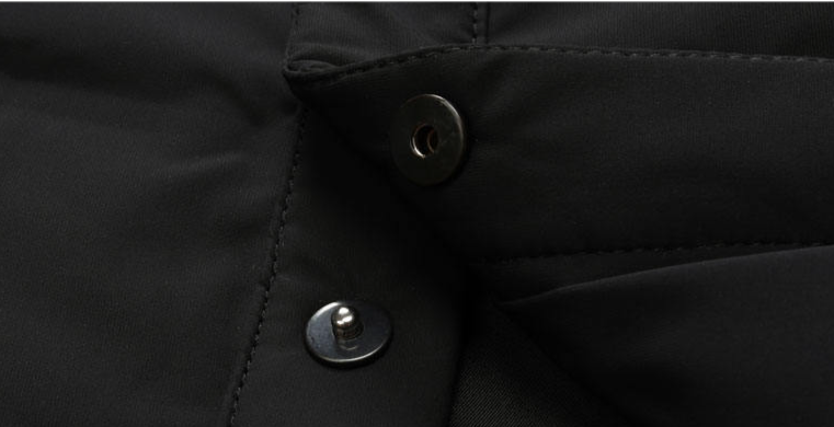 Men's Clothing High end Coat jacket for middle aged and elderly thin short and warm lapel dad's winter shirt jacket_voghion.com