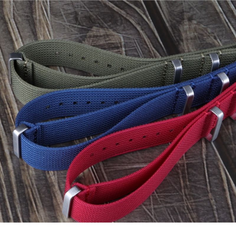 Řemínky na hodinky s 5 náramky, nylonový řemínek, 18/20/22 mm_voghion.com