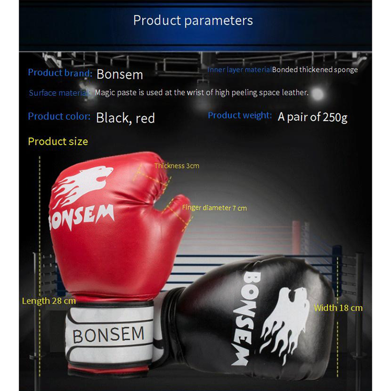 Boxing Gloves Sanda Fighting Boxing Gloves Punching Sandbag Boxing Gloves_voghion.com