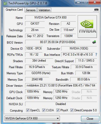 GTX650 2G Graphics Card Desktop Computer Discrete Graphics Card_voghion.com