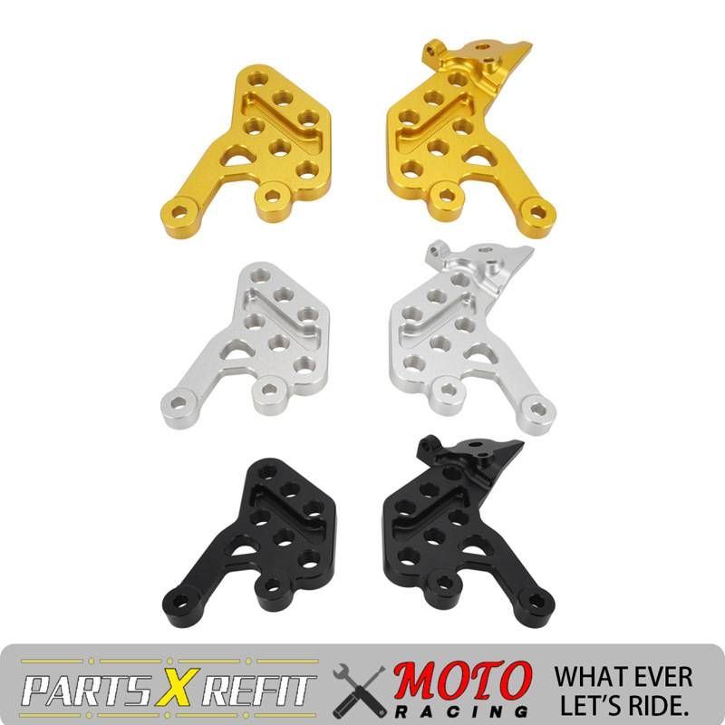 Heavy-Duty Adjustable Footrest Side Stand Bracket For Off-Road E-Bike & Mountain Bike Conversion Kit (Gold/Silver/Black, 3 Sizes)_voghion.com