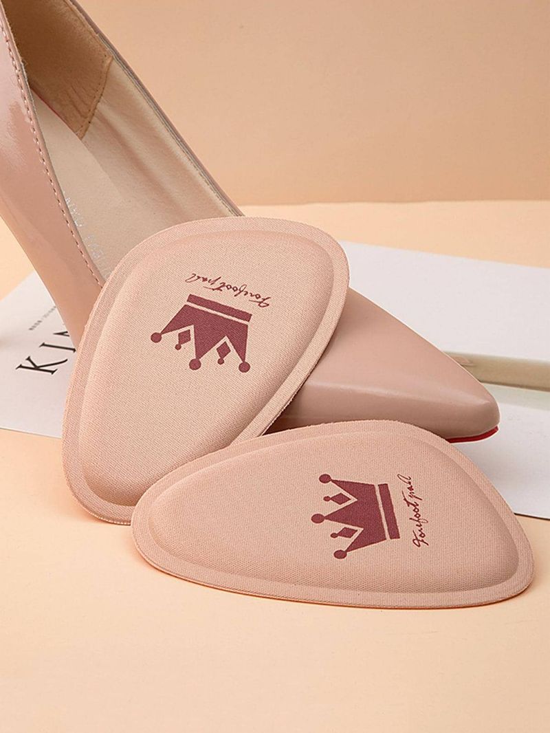 1/2 pares antepé feminino salto alto antiderrapante alívio da dor inserção meia palmilhas almofada frontal cuidados com os pés palmilhas_voghion.com