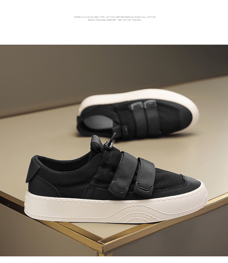 Sports Forrest Gump Shoes Live Broadcast Style Hong Kong Korean Fashion Catwalk Work Clothes Trendy Men S Shoes Four Seasons New Thick_voghion.com