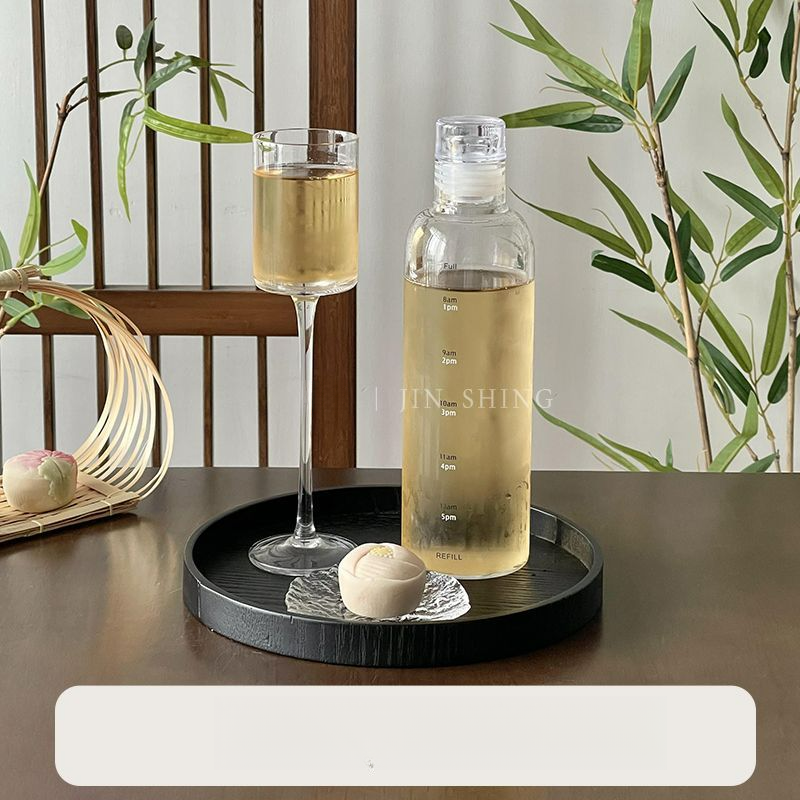 Nuova teiera in vetro stile cinese, bottiglia per infusione a freddo, prodotta in casa, set completo per la preparazione del tè e pasticceria._voghion.com