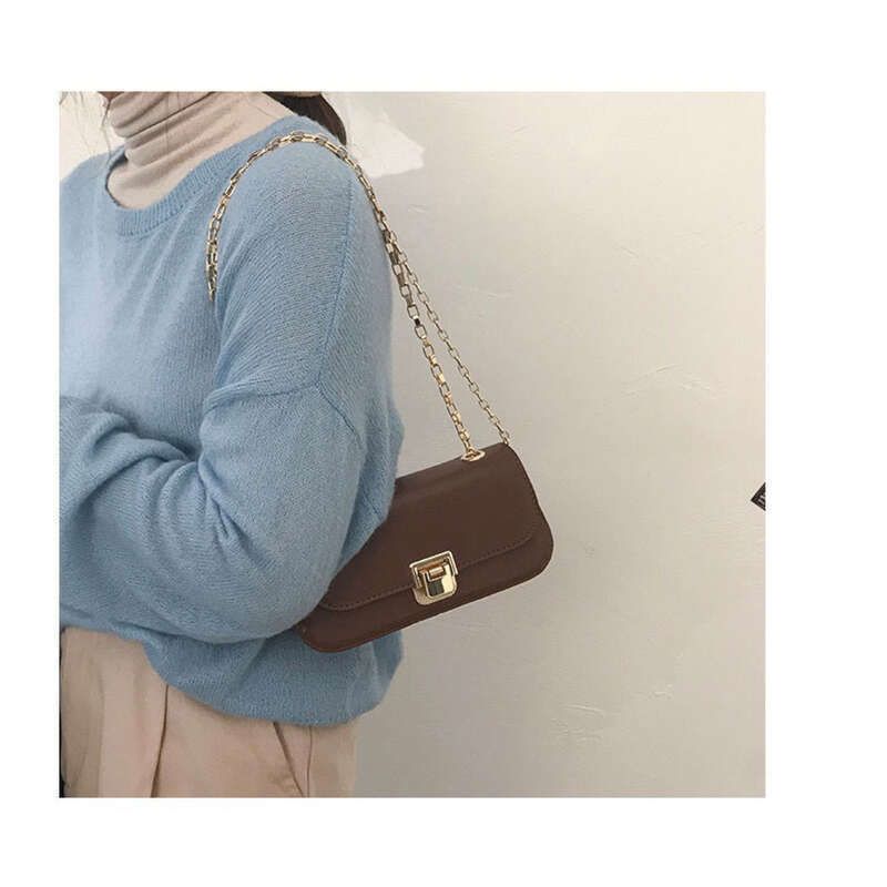2025 Women's New Wave Armpit High-end Yankee Chain Bag, Hundred Crossbody Bag_voghion.com