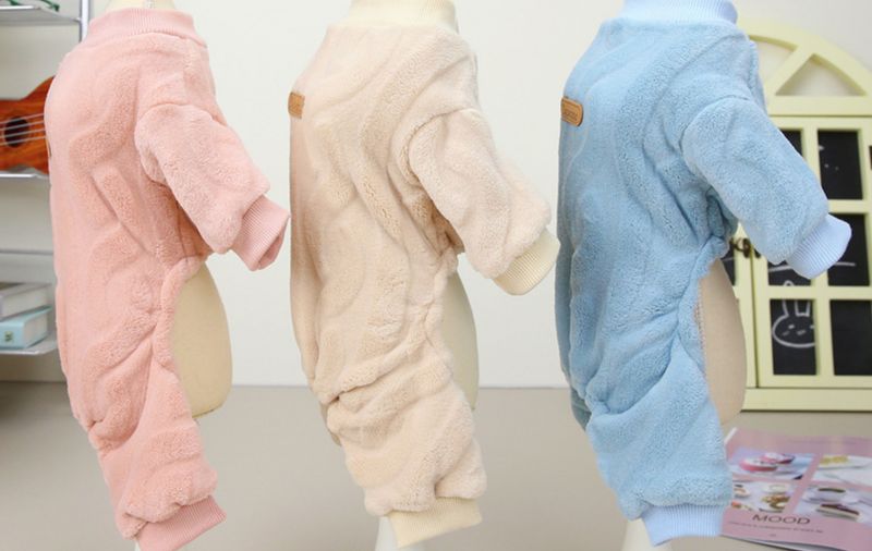Kisállat macska kutyaruhák ősszel és télen új kisállat 22 sült tészta csavarok négylábú flanelette_voghion.com