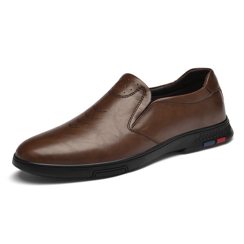 Lederschuhe Herrenschuhe Leder Herren Arbeitsschuhe Herrenschuhe Freizeitschuhe_voghion.com