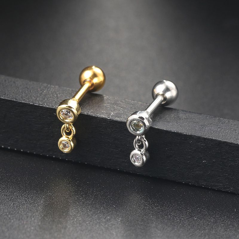 Y2K Nelkenohrringe für Frauen, gefertigt aus zartem Min-Schmuck aus Knorpelgewebe. Ohrringe, Modeschmuck,_voghion.com