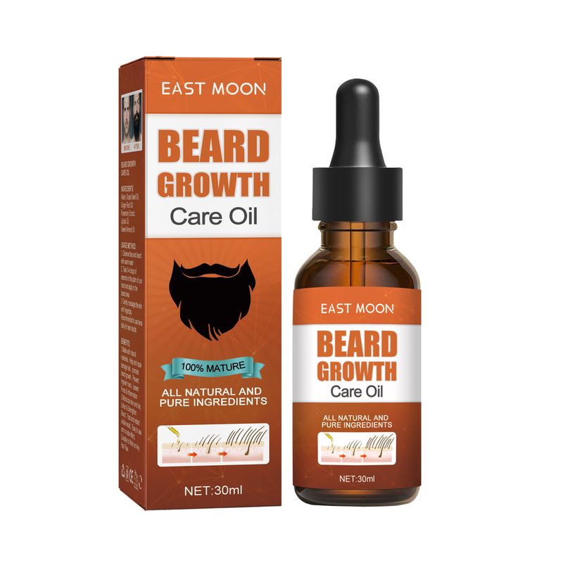 Powerful Beard Growth Oil for Faster and Thicker Hair Growth, Nourishing and Moisturizing Formula for Men_voghion.com