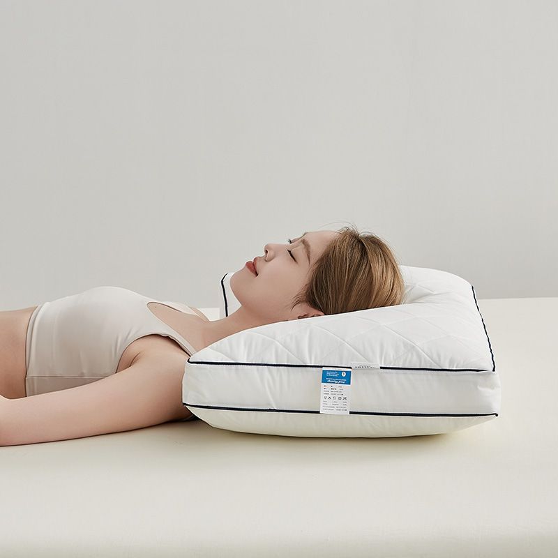 Puuvillainen antibakteerinen tyyny Puhdas puuvillainen kaulasuoja_voghion.com