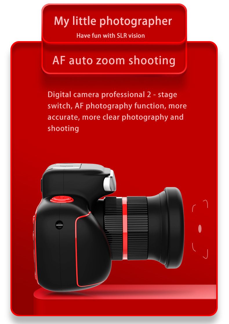 Fotocamera per bambini 4K, obiettivo 360° con messa a fuoco automatica da 8 MP, DSLR giocattolo con sensore SONY e scheda bonus da 32 GB + fascia da braccio - Regalo per fotografi dai 9 ai 14 anni_voghion.com