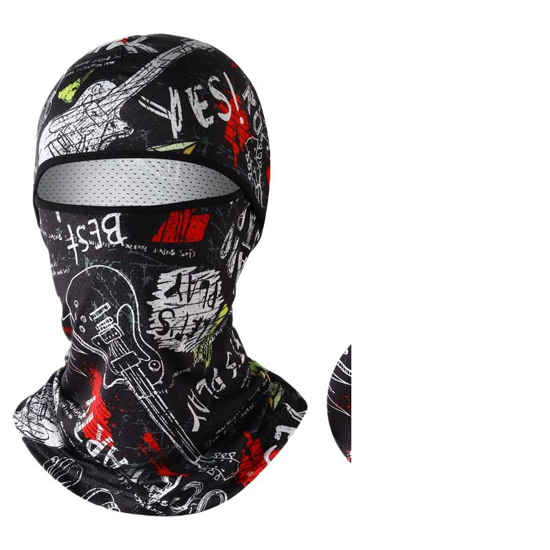 Unisex Sunscreen Mask Summer Ice Silk Headgear Full Face Sunshade Scarf Outdoor Cycling Headgear UV Protection_voghion.com