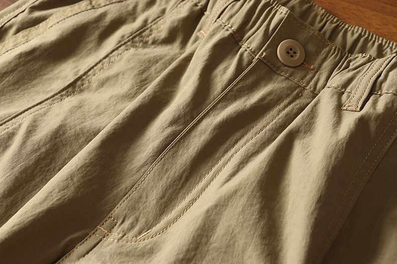 001 Outdoor Cargo Men Loose Straight Casual Long Summer Hiking Quick-Dry American Style Waterproof Fast-Drying Sofhell_voghion.com