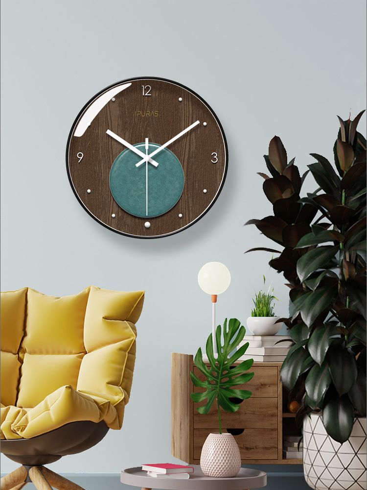 Yipula 7059 Living Room New Model Wall-Mounted Home Creative Modern Simple High-End Clock Wall Watch_voghion.com