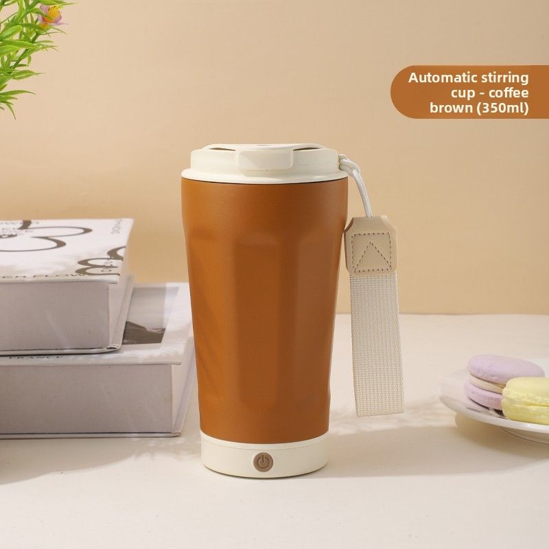 Fully Automatic Charging Magnetic Coffee Detachable Electric Stirring Insulated Cup For Soy Milk Protein Powder_voghion.com