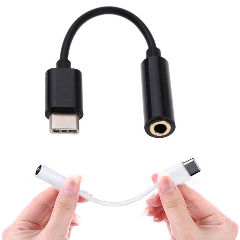 Mūzikas festivāls Piemērots LeEco 2 mobilajam tālrunim Max2 austiņu adapteris Type-c uz 3,5 mm audio datu kabelis_voghion.com