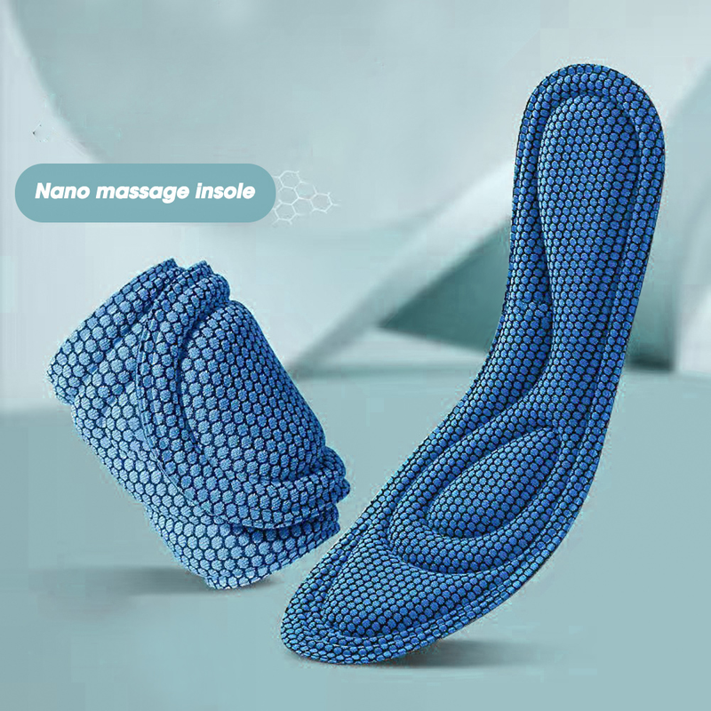 4 stuks traagschuim orthopedische inlegzolen voor antibacteriële ontgeuring zweetabsorptie inzetstuk sportschoenen hardlooppads_voghion.com