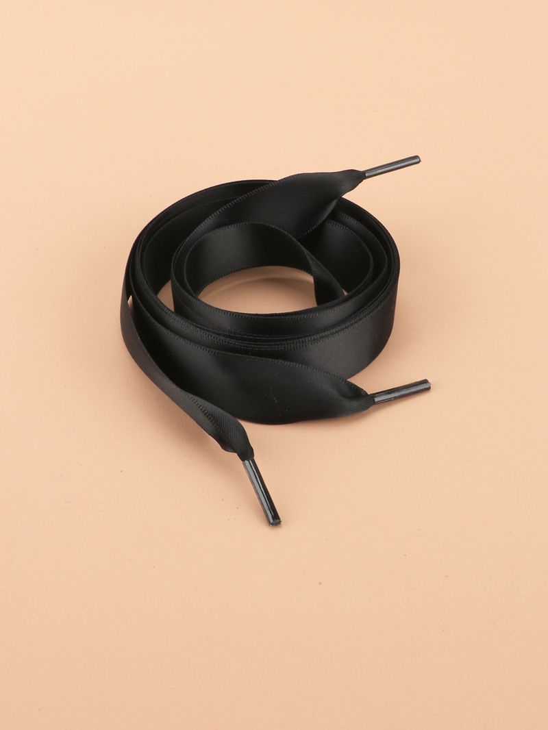 Accessori per scarpe Nastro in raso color caramella Lacci per scarpe Nastro liscio in raso di poliestere a doppia faccia Lacci per scarpe in raso di seta Lacci per scarpe larghi e piatti_voghion.com