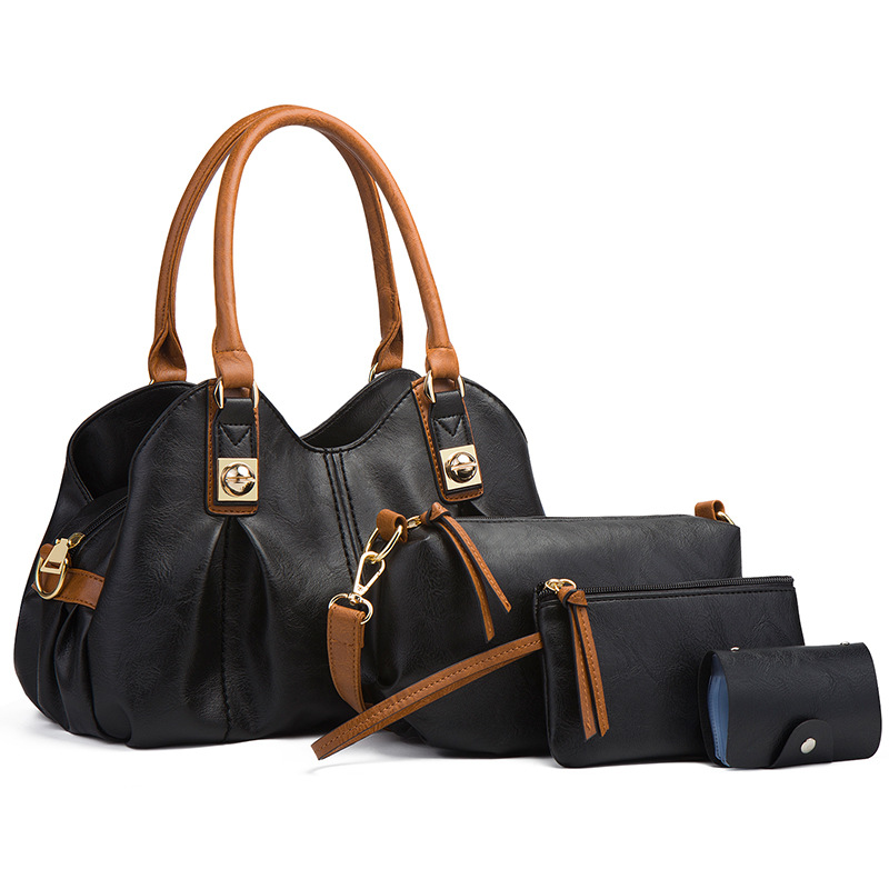 Borsa a tracolla alla moda, set da tre pezzi per madre e figlia, modello 2025_voghion.com