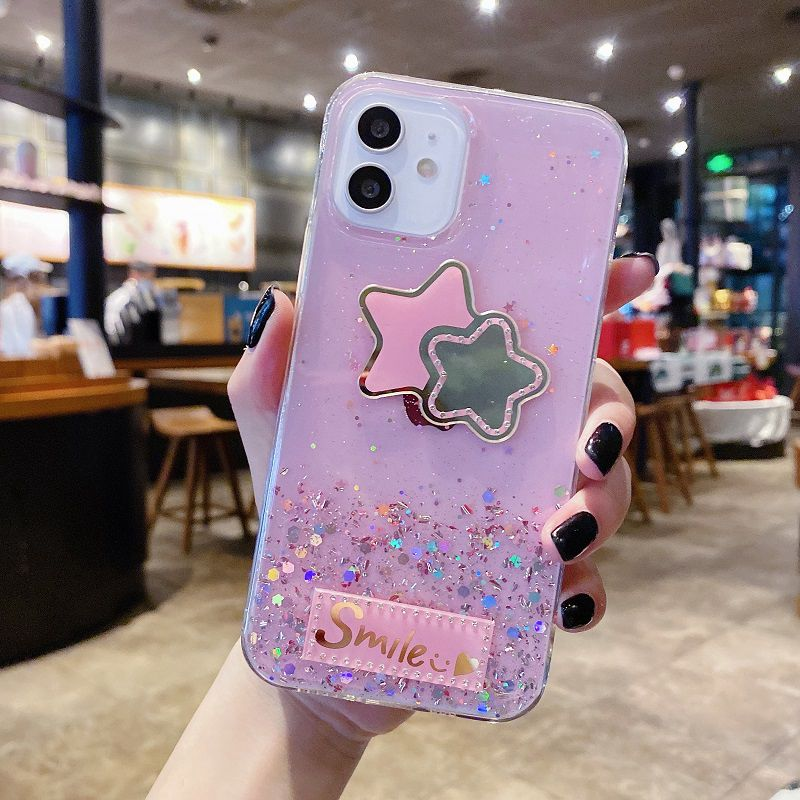 Bling Glitter Stars Cassa Del Telefono Per Samsung Galaxy M52 M51 M01 M02 M11 M12 M21 M31 M31S M30S M10 M20 M30 Molle Del Silicone Ba_voghion.com
