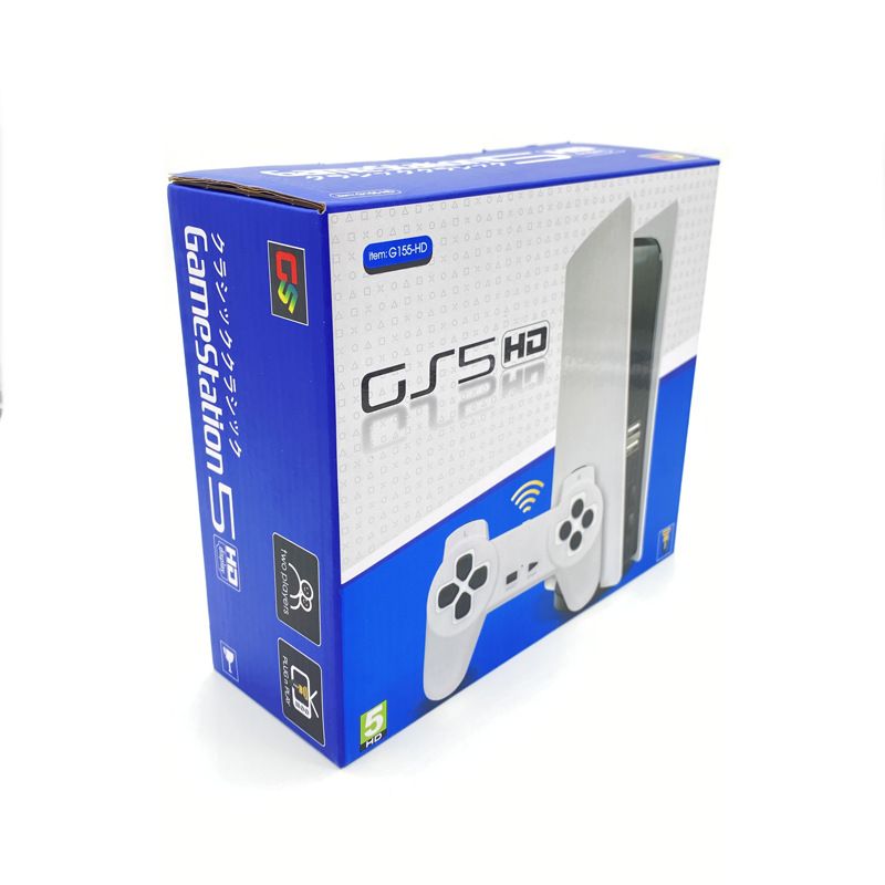 G155HD Mini TV igraća konzola HD P5 Nostalgična crveno-bijela igraća konzola FC, izgrađena 2000 igara_voghion.com